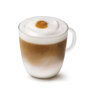 Cafe latte macchiato